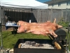 fresh pig roast