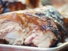 open fire roast pork