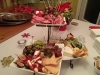 cheese and meat stand