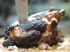 Jerk rotisserie chicken