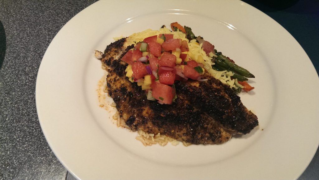 blackened catfish