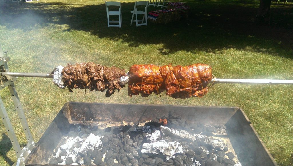asian pork and beef shawarma