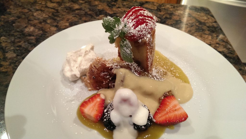bread and butter pudding