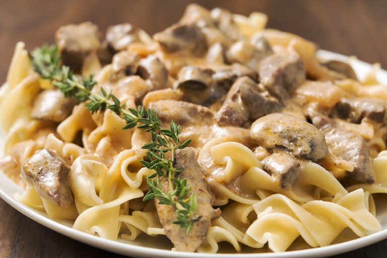 BEEF STROGANOFF